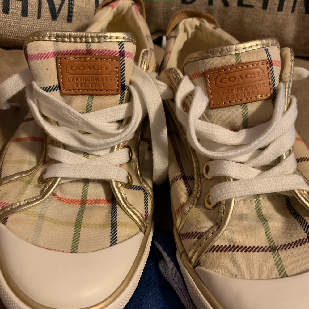 Coach tennis shoes